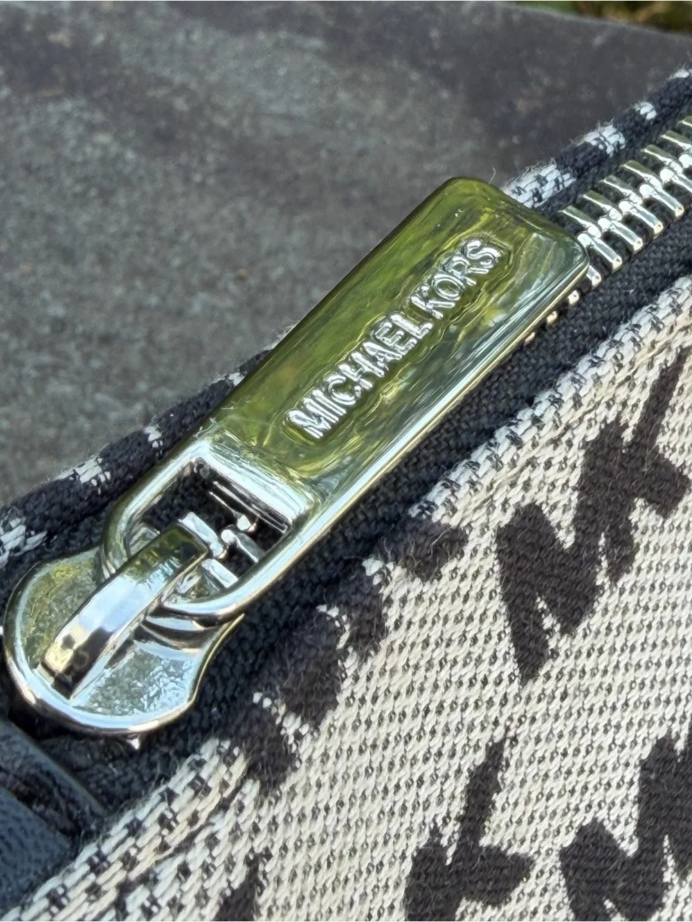 Michael Kors MK Logo Jacquard Crossbody Bag NWOT